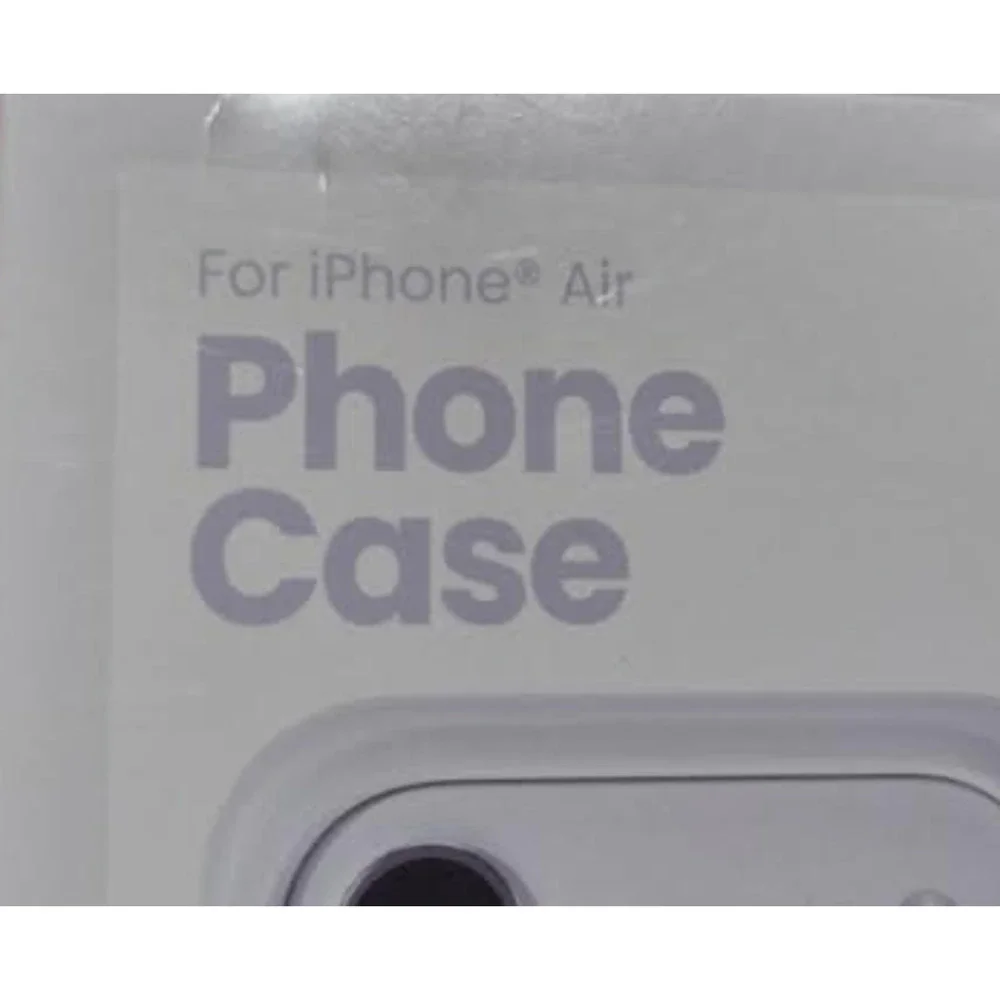 Heyday iPhone Air Phone Case White Yellow Slim TPU Wireless Charge Compatible s3